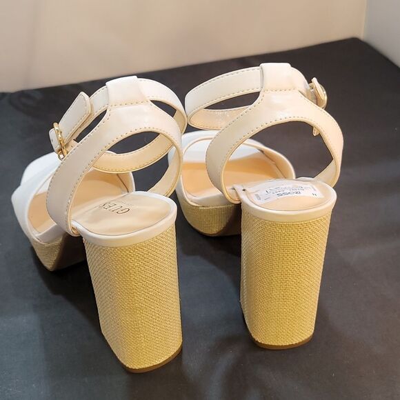 BRAND NEW GUESS PLATFORM BLOCK HEEL OPEN TOE SANDAL - Picture 6 of 12